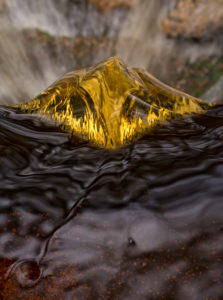 Europe, Germany, Lower Saxony, peat house, Harz National Park, water reflection, spruce at the Oderteich Europe, Germany, Lower Saxony, peat house, Harz National Park, water reflection, spruce at the Oderteich
